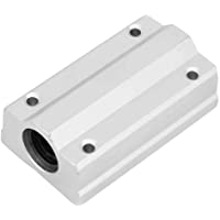 YWBL-WH Bloque deslizante-SCS8LUU 8mm Aleación de aluminio Movimiento lineal Rodamiento de bolitas cerrado